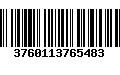 Código de Barras 3760113765483