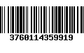 Código de Barras 3760114359919