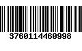 Código de Barras 3760114460998