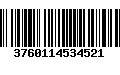 Código de Barras 3760114534521