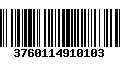 Código de Barras 3760114910103