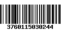 Código de Barras 3760115030244