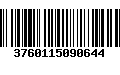 Código de Barras 3760115090644