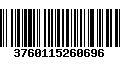 Código de Barras 3760115260696