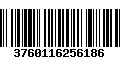 Código de Barras 3760116256186