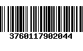 Código de Barras 3760117902044