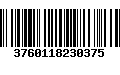 Código de Barras 3760118230375