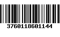 Código de Barras 3760118601144