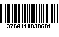 Código de Barras 3760118830681