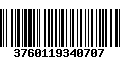 Código de Barras 3760119340707