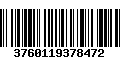 Código de Barras 3760119378472