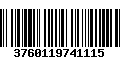 Código de Barras 3760119741115