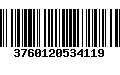 Código de Barras 3760120534119