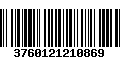 Código de Barras 3760121210869