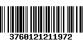 Código de Barras 3760121211972