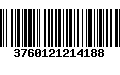 Código de Barras 3760121214188