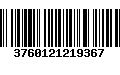 Código de Barras 3760121219367