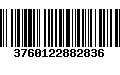 Código de Barras 3760122882836