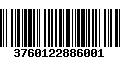 Código de Barras 3760122886001