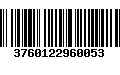 Código de Barras 3760122960053