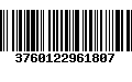 Código de Barras 3760122961807