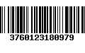 Código de Barras 3760123180979