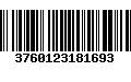 Código de Barras 3760123181693