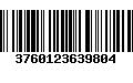 Código de Barras 3760123639804