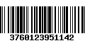 Código de Barras 3760123951142