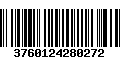 Código de Barras 3760124280272