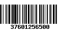 Código de Barras 37601256500