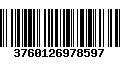 Código de Barras 3760126978597