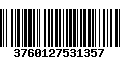 Código de Barras 3760127531357