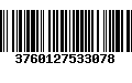 Código de Barras 3760127533078