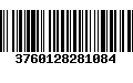 Código de Barras 3760128281084