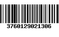 Código de Barras 3760129021306