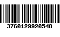 Código de Barras 3760129920548