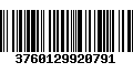 Código de Barras 3760129920791