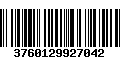 Código de Barras 3760129927042