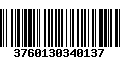 Código de Barras 3760130340137