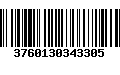 Código de Barras 3760130343305