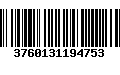 Código de Barras 3760131194753