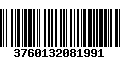 Código de Barras 3760132081991