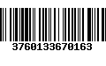 Código de Barras 3760133670163