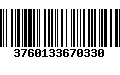 Código de Barras 3760133670330