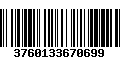 Código de Barras 3760133670699