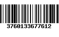 Código de Barras 3760133677612