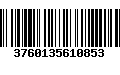 Código de Barras 3760135610853