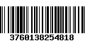 Código de Barras 3760138254818