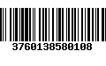 Código de Barras 3760138580108